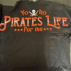 Disneyland Pirates of the Caribbean Pirate life Jersey